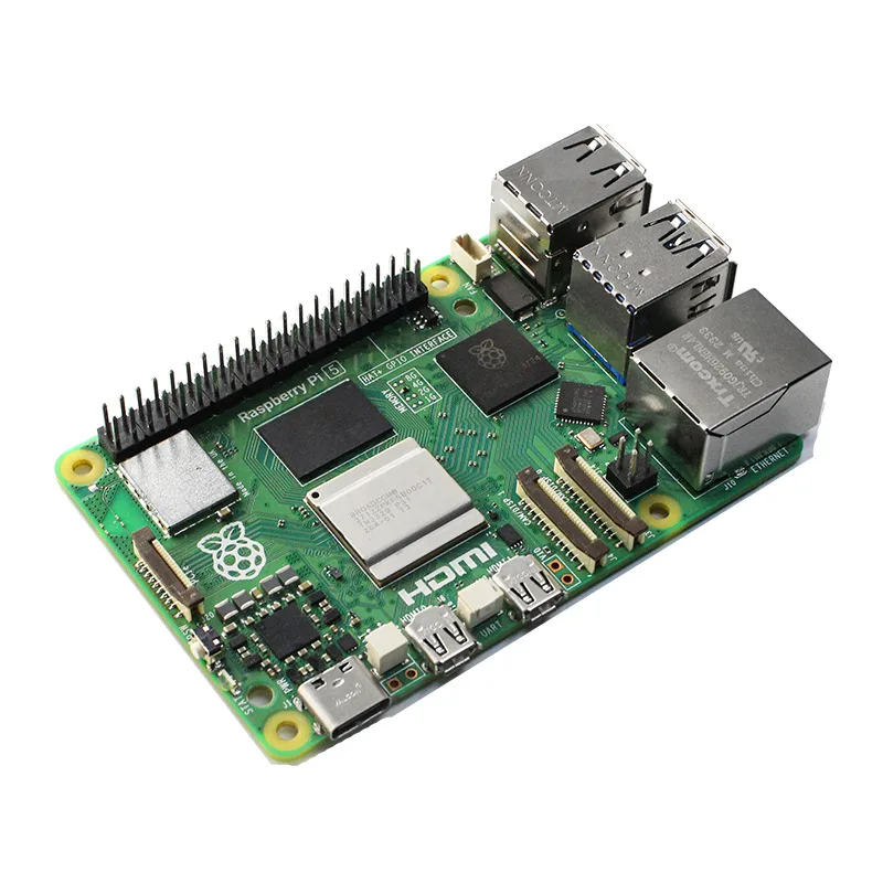 Raspberry Pi 5 8Gb Board - 第5世代の5B開発ボード、Raspberry Pi 5、8GBメインボード、Linuxプログラミング用シングルボードコンピュータ。