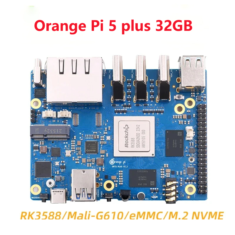 Rockchip Rk3588 Development Board - Orange Pi 5 Plus 4/8/16GB RAM