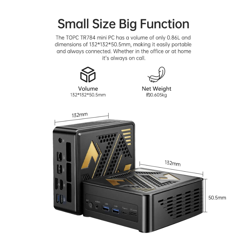 TOPC OCuLinkミニPC Ryzen 7 7840H - Amd Ryzen 7 7840Hs Mini Pc のレビューと価格