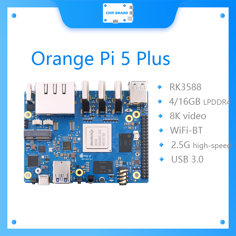 Orange Pi 5 Plus シングルボードコンピュータ - Rockchip Rk3588 Development Board のレビューと価格