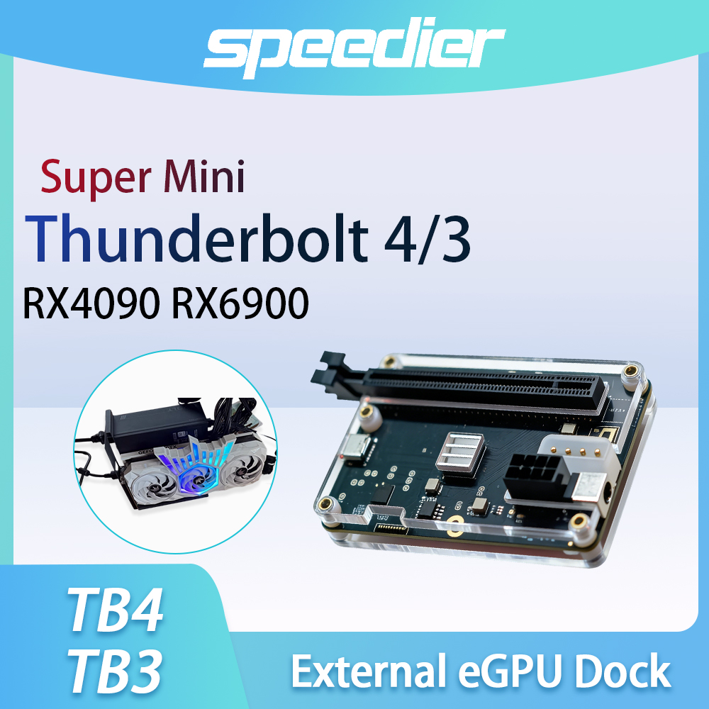 Thunderbolt 4 3 eGPUドック 外付けGPU - Thunderbolt 4 Egpu Dock Mini Pc のレビューと価格