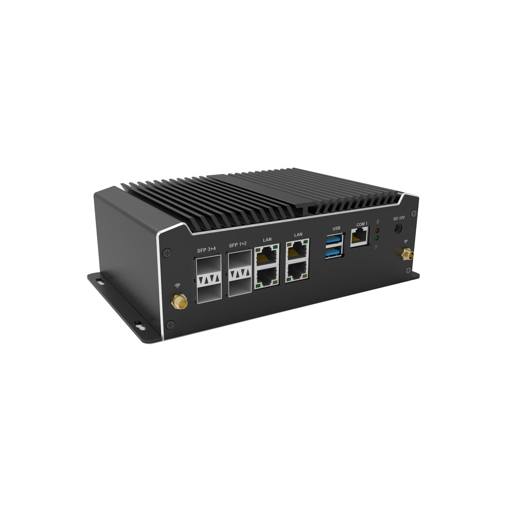Atom C3758 8コアファンレスミニPC、4つの10G - Dual Lan 10G Sfp+ Mini Pc のレビューと価格
