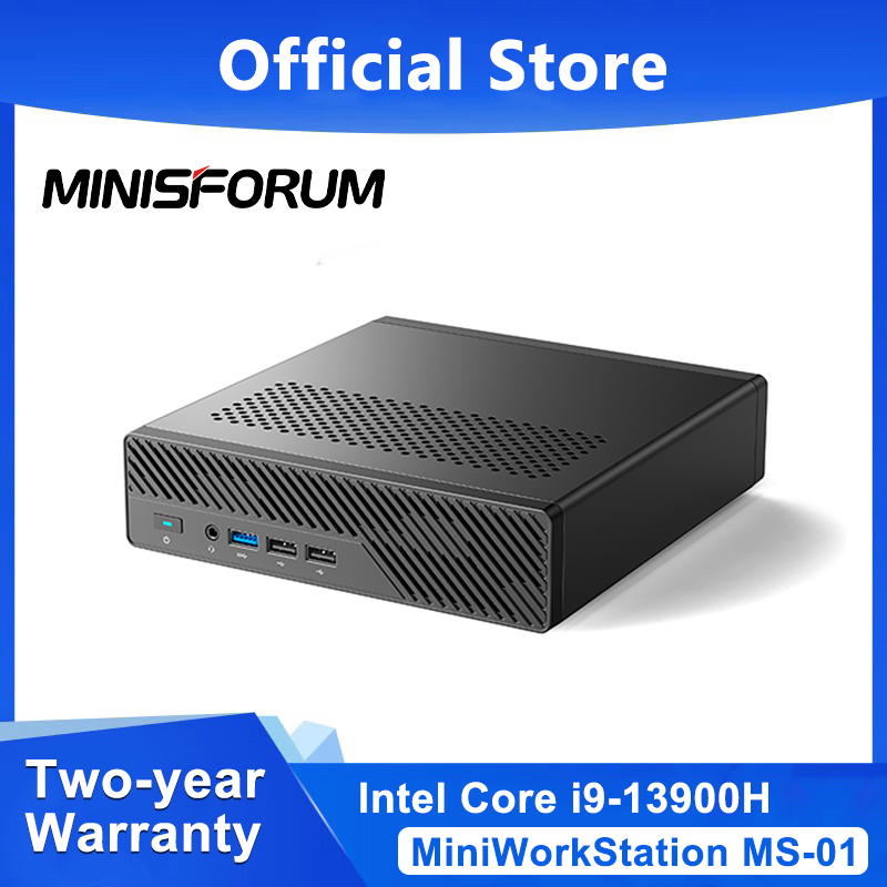 Minisフォーラム-ミニpc MS-01、intel Co - Intel Core I9 13900H Mini Pc のレビューと価格