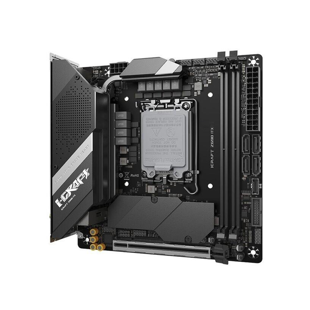 新しいMS-Z690 iCraft ITX WIFIデスクト - Lga1700 Itx Motherboard Ddr5 のレビューと価格