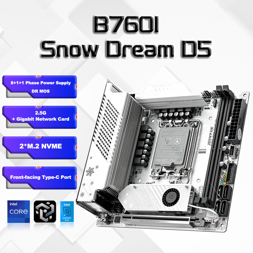 B760i ARGB WIFI DDR5 マザーボード mi - Lga1700 Itx Motherboard Ddr5 のレビューと価格